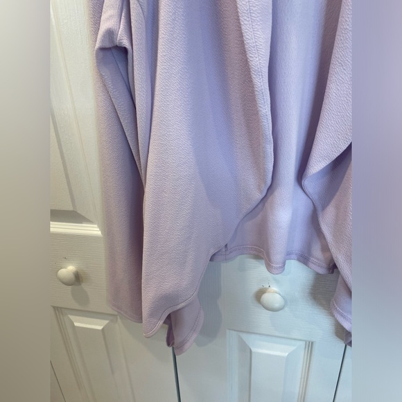 bundle of 1 coral and 1 purple stretchy non lined blazers - Picture 8 of 12